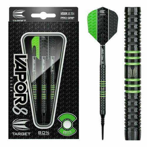 Target VAPOR8 Black Green Softdarts 18g - FutureDart