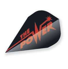 Unicorn Authentic The Power Flights - The Power - Schwarz/Rot - DXM - FutureDart