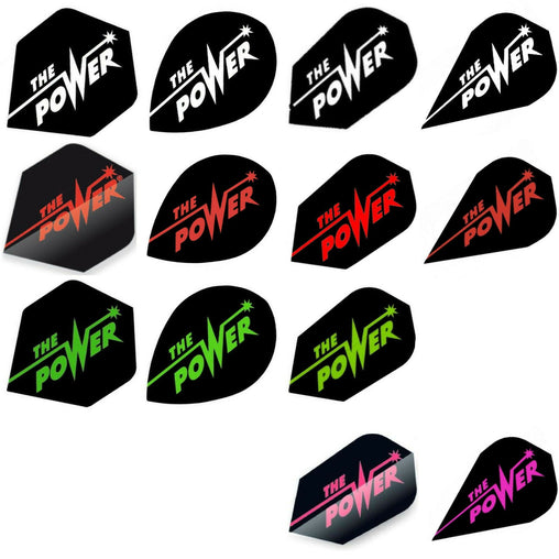 Unicorn Authentic The Power Flights - The Power - Schwarz/Weiß - Plus - FutureDart