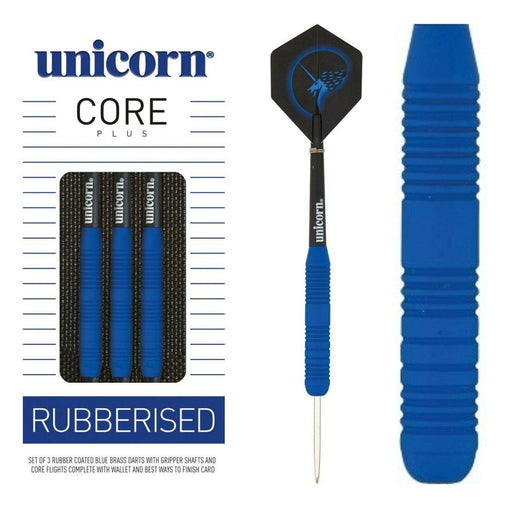 Unicorn Core Plus Blue Steeldarts 21g, 23g, 25g - 21g - FutureDart