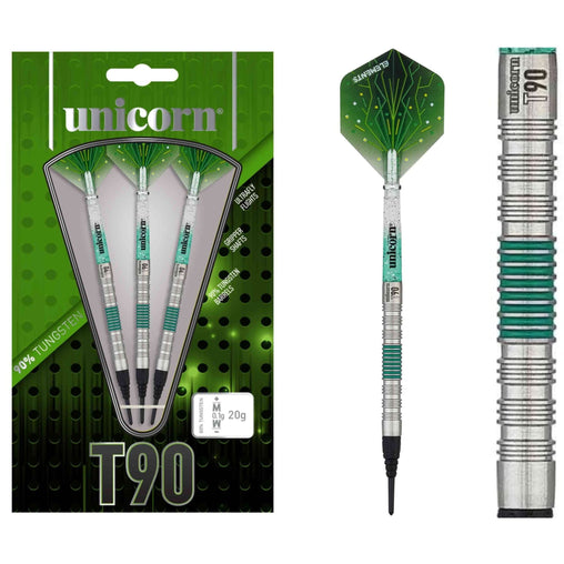 Unicorn Core XL T90 Softdarts 19g, 21g, 23g - 19g - FutureDart
