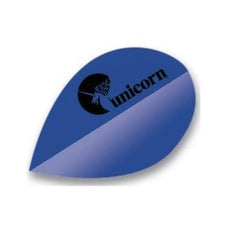 Unicorn Maestro 100 Micron Flight 6 Farben / Formen - Blau Xtra (Pear) - FutureDart
