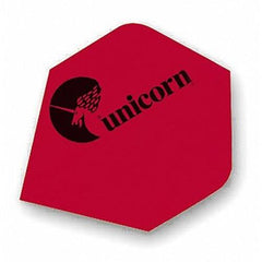 Unicorn Maestro 100 Micron Flight 6 Farben / Formen - Rot - Plus (Standard) - FutureDart