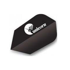 Unicorn Maestro 100 Micron Flight 6 Farben / Formen - Schwarz - Slim - FutureDart