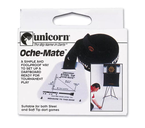 Unicorn Oche Mate Maßband Abstandsmesser Dartboards Steel und Soft - FutureDart