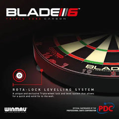 Winmau Blade 6 TripleCore Steeldartboard - FutureDart