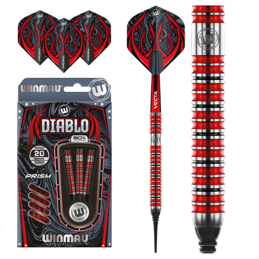 Winmau Diablo Parallel Softdarts 20g - FutureDart