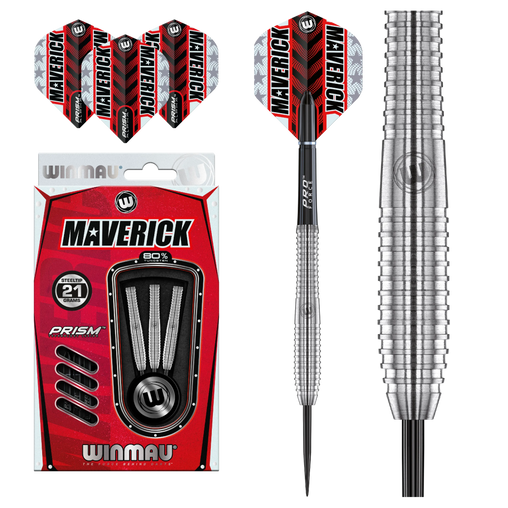 Winmau Maverick Steeldarts 21g, 22g, 23g, 24g, 25g - 21g - FutureDart