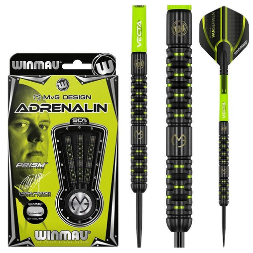 Winmau Michael Van Gerwen MvG Adrenalin Steeldarts 22g, 23g, 24g, 25g - 22g - FutureDart