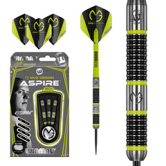 Winmau Michael Van Gerwen MvG Aspire Steeldarts 21g, 22g, 23g, 24g, 25g, 26g - 21g - FutureDart