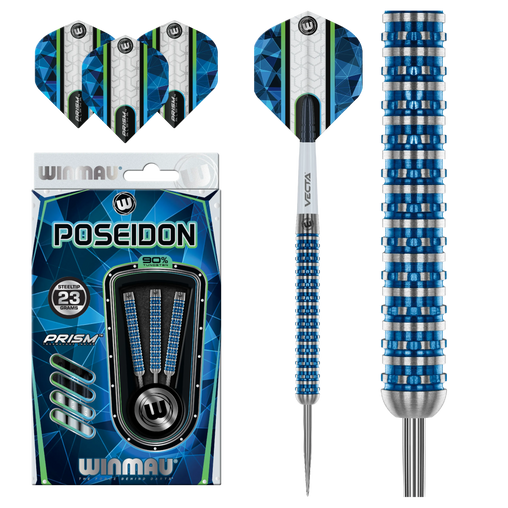 Winmau Poseidon Steeldarts 23g, 24g, 25g - 23g - FutureDart