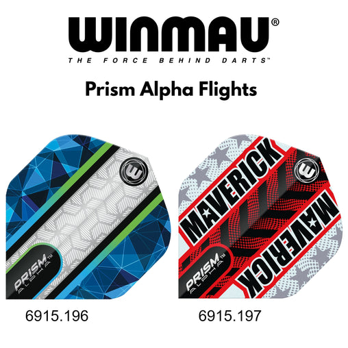 Winmau Prism Alpha Dart Flights - verschiedene Designs 10 - 6915.196 - FutureDart