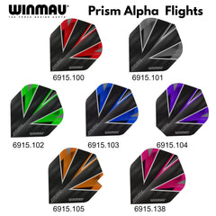 Winmau Prism Alpha Dart Flights - verschiedene Designs 6 - 6915.100 - FutureDart