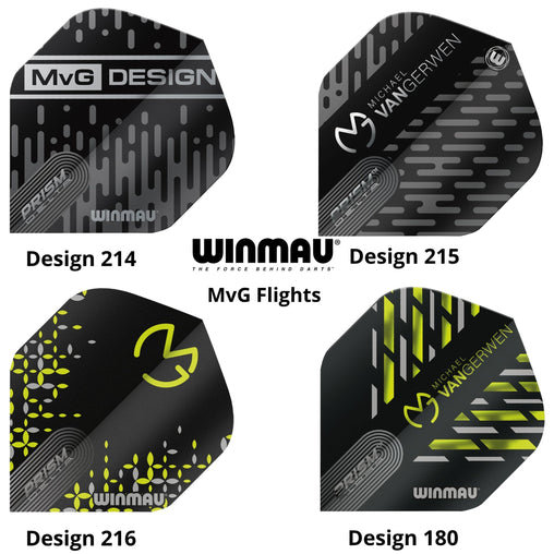 Winmau Prism Alpha MvG Michael van Gerwen Standard Flights - 214 - FutureDart