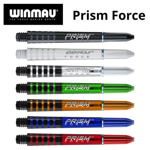 Winmau Prism Force Shaft mit Ring - Grün - Short 35mm - FutureDart