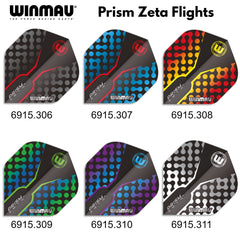 Winmau Prism Zeta Dart Flights - verschiedene Designs 1 - 6915.306 - FutureDart