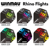 Winmau Rhino Dart Flights - verschiedene Designs 1