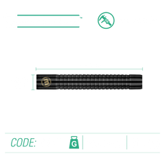 Winmau Sabotage Onyx Softdarts 20g - 20g - FutureDart