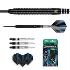 Winmau Sabotage Onyx Steeldarts 22g, 24g, 26g - 22g - FutureDart
