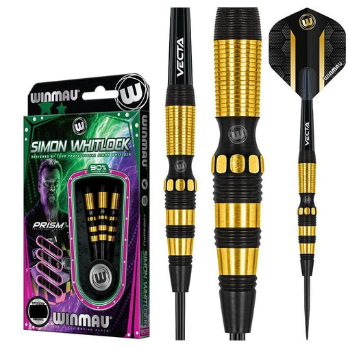 Winmau Simon Whitlock Onyx Au Special Edition Steeldarts 21g, 23g - 21g - FutureDart