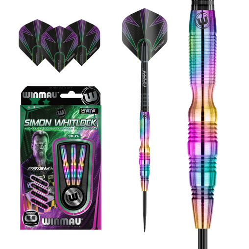 Winmau Simon Whitlock Urban Grip Steeldarts 22g, 24g - 22g - FutureDart