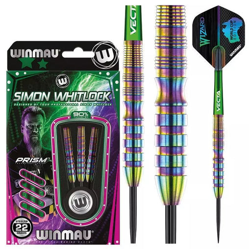 Winmau Simon Whitlock World Cup Special Edition Steeldarts 22g, 23g, 24g - 22g - FutureDart