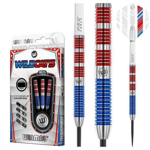 Winmau Wildcats Steeldarts 21g, 22g, 23g, 24g, 25g, 26g - 21g - FutureDart