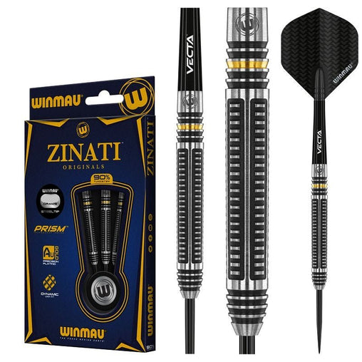 Winmau Zinati Steeldarts 22g, 24g, 26g - 22g - FutureDart